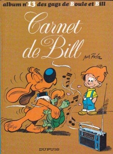 BOULE ET BILL N°13 CARNET DE BILL